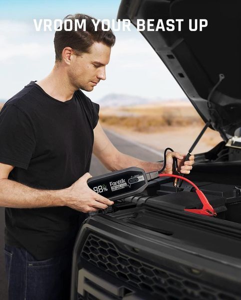 Пусковий пристрій Fanttik T8 MAX 4000A Jump Starter (24000mAh) 250257 фото