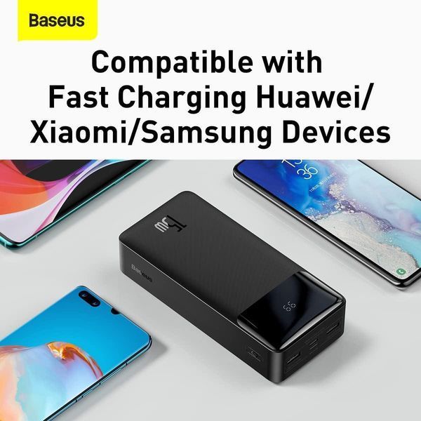 УМБ Baseus Bipow Digital Display 30 000 mAh (15Вт) 3A, черный 250157 фото
