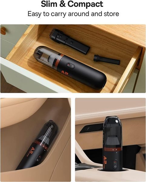 Автомобільний пилосос Baseus A2 Pro Car Vacuum Cleaner (HEPA) 250918 фото