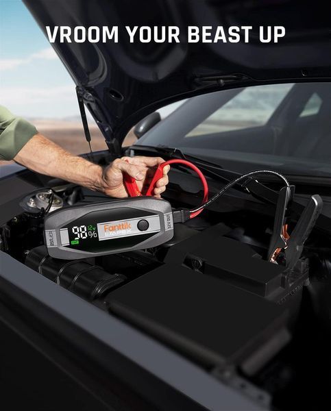 Пусковое устройство Fanttik T8 APEX 2000A Jump Starter 20000mAh, Yellow 250223 фото