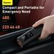 Автомобильный компрессор Baseus Super Mini Inflator Pump плюс кейс для транспортировки и хранения 250228 фото 3