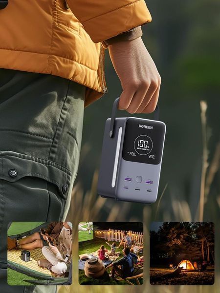 Внешний аккумулятор Ugreen PB770 48000mAh мощностью 300W 250932 фото
