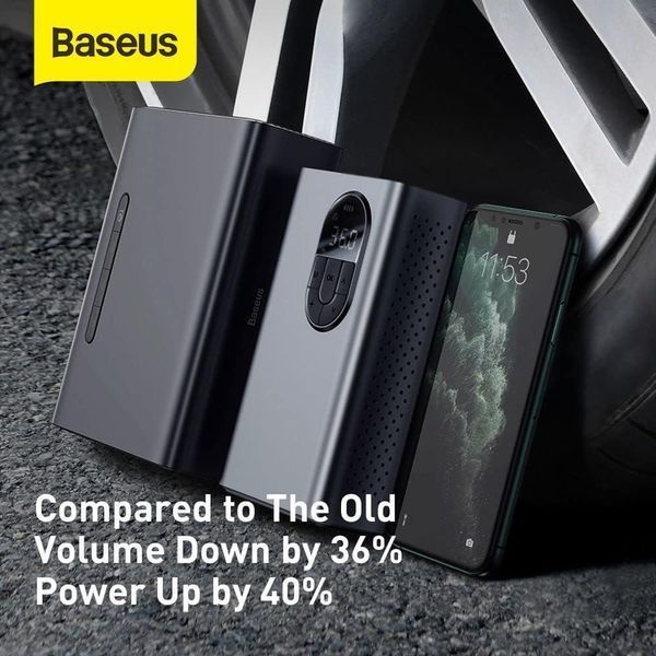 Автокомпрессор Baseus Energy Source Inflator Pump и кейс для транспортировки и хранения 250230 фото
