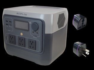 Зарядна станція для дому Ecoflow RIVER 2 Pro (768Вт&middot;год) потужністю 1600Вт (800Вт) на 3000+ життєвих циклів 250283 фото