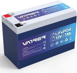 Акумулятор VATRER LiFePO4 12V 7Ah 250291 фото