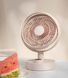 Міні-вентилятор настільний Sothing Plume S1 Desktop Fan з акумулятором (DSHJ-S-2102), Apricot White 251046 фото 6